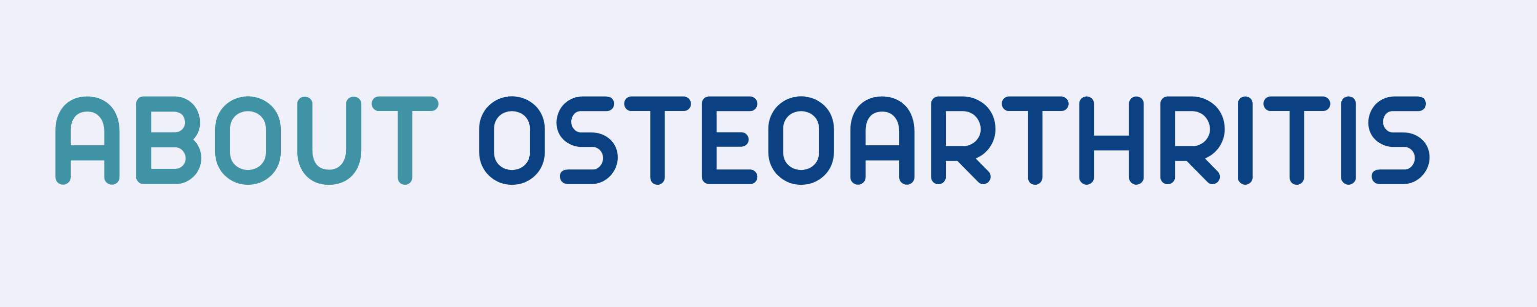 About Osteoarthritis banner